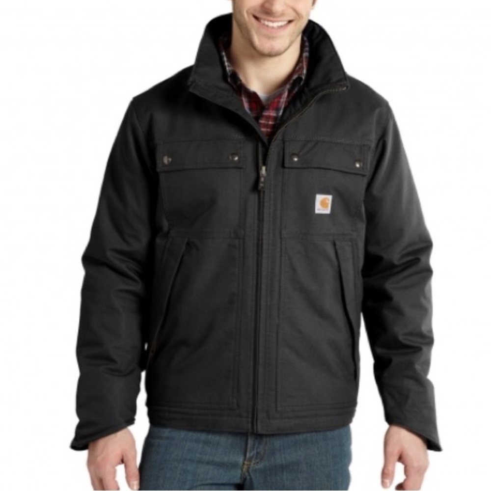 Carhartt Quick Duck Jefferson Jacket Mens 3XL Water Defender Gorp Tech Utility